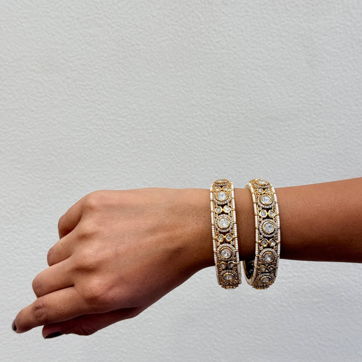 Royal Kundan-Inspired Heritage Bangles