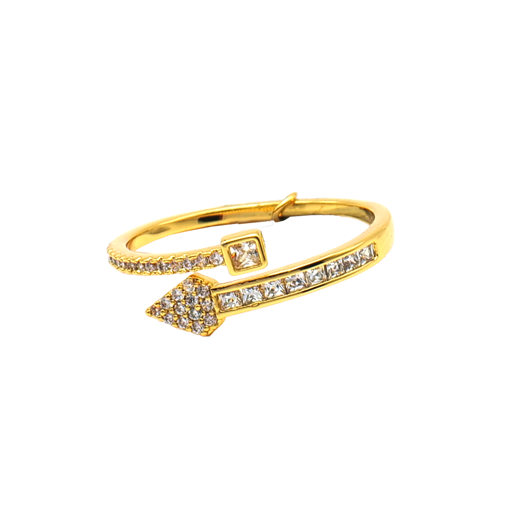 Gilded Archer Bypass Ring