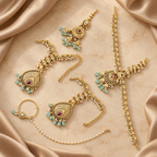 Mrinalini Kundan-Inspired Bridal Jewellery Set