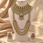 Mrinalini Kundan-Inspired Bridal Jewellery Set