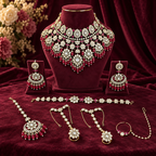Rajshree Kundan-Inspired Bridal Jewellery Set