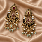 Mrinalini Kundan-Inspired Bridal Jewellery Set