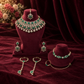 Rajwada Kundan-Inspired Bridal Jewellery Set