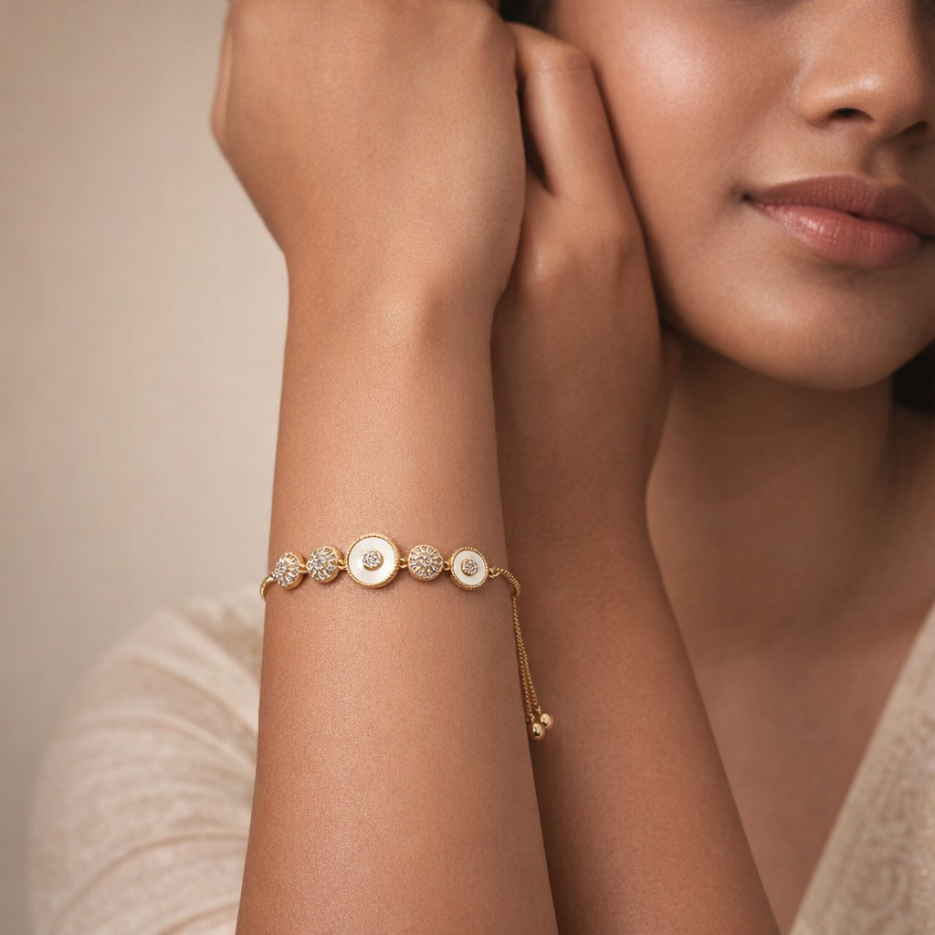 The Celestial Aura Slider Bracelet