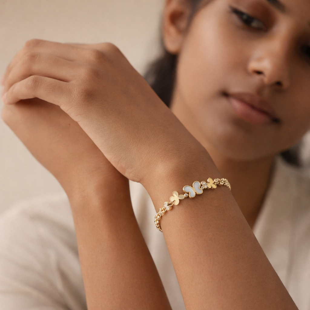The Marigold Twist Diamond Cuff Bangle