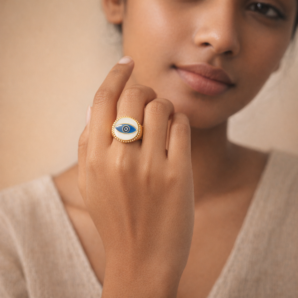 The Protective Nazar Amulet Ring