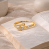 Gilded Archer Bypass Ring