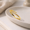 Gilded Quill Bypass Ring