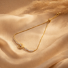 The Gilded Orbit Circular Slider Bracelet