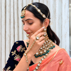 Meher Kundan-Inspired Bridal Jewellery Set