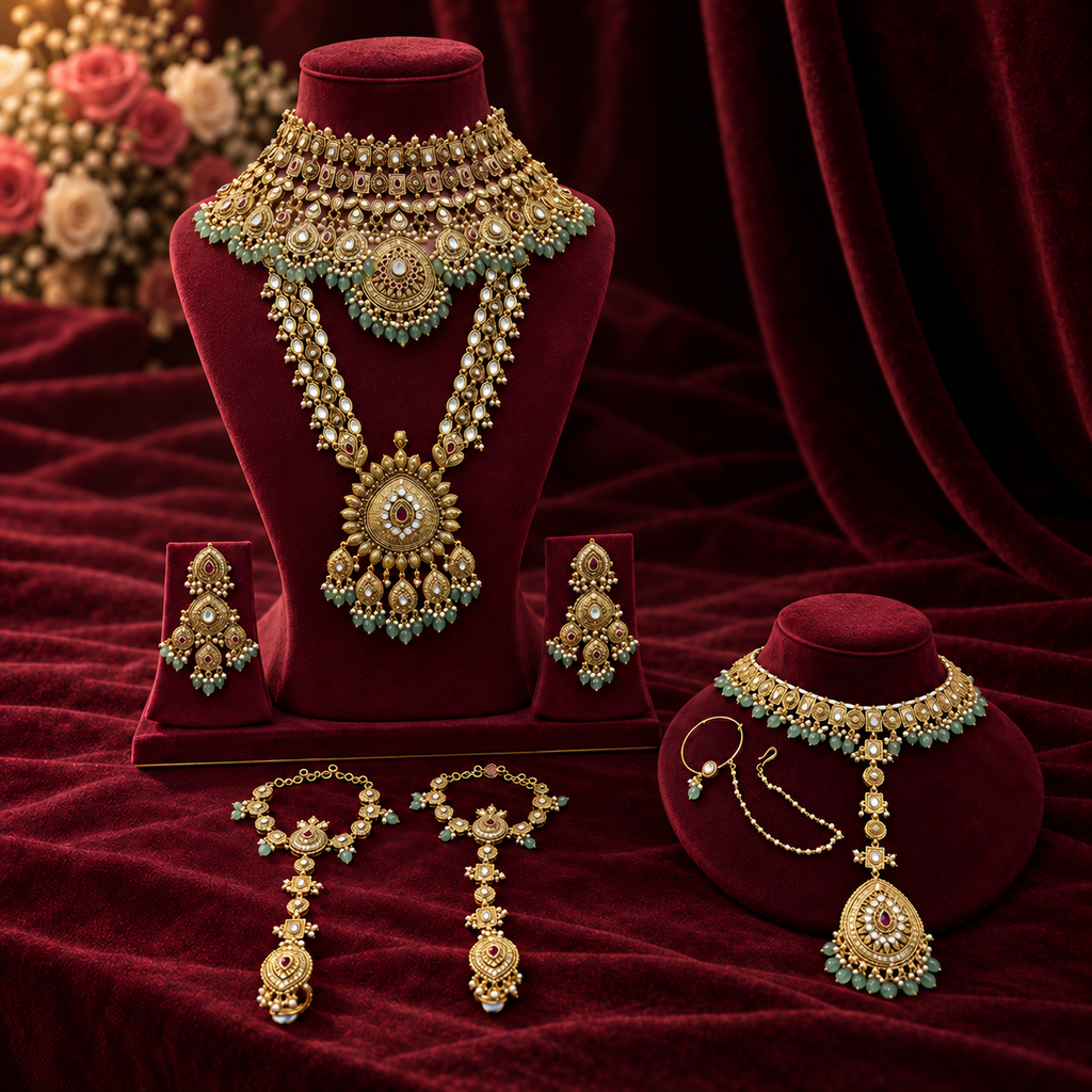 Riva Royal Bridal Jewellery Set