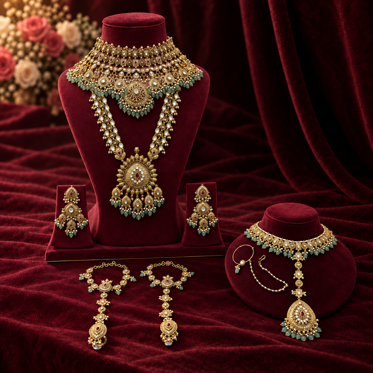 Riva Royal Bridal Jewellery Set