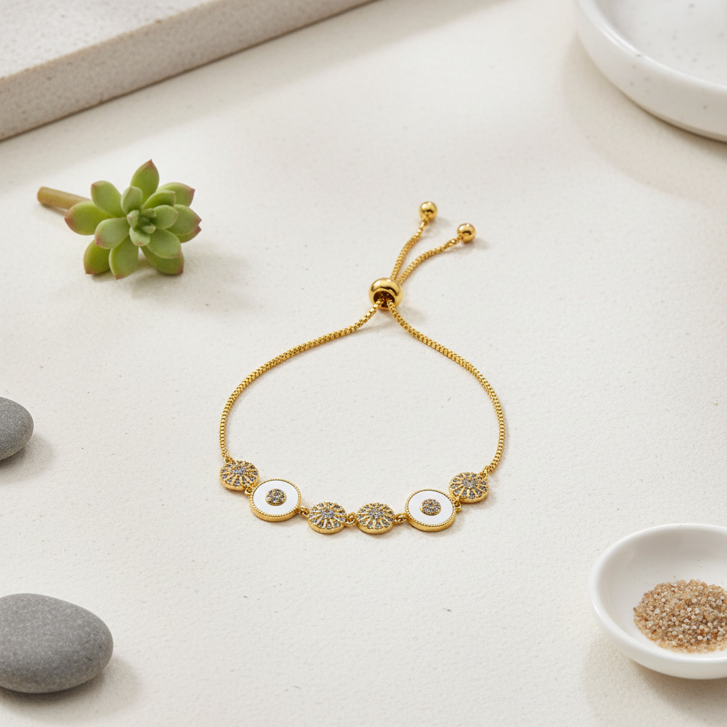 The Celestial Aura Slider Bracelet