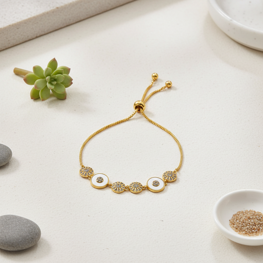 The Celestial Aura Slider Bracelet