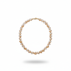 Gold-Tone Butterfly Crystal Necklace