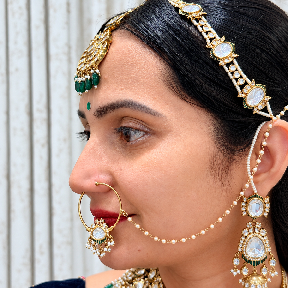 Meher Kundan-Inspired Bridal Jewellery Set