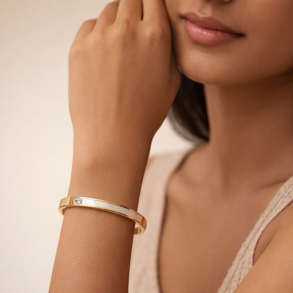 The Enchanted Butterfly Garden Bangle