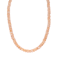Champagne Sparkle Faceted Crystal Strand
