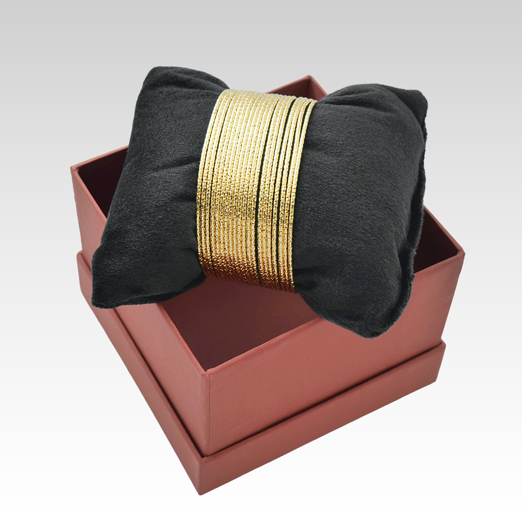 Gilded Woven Mesh Cuff