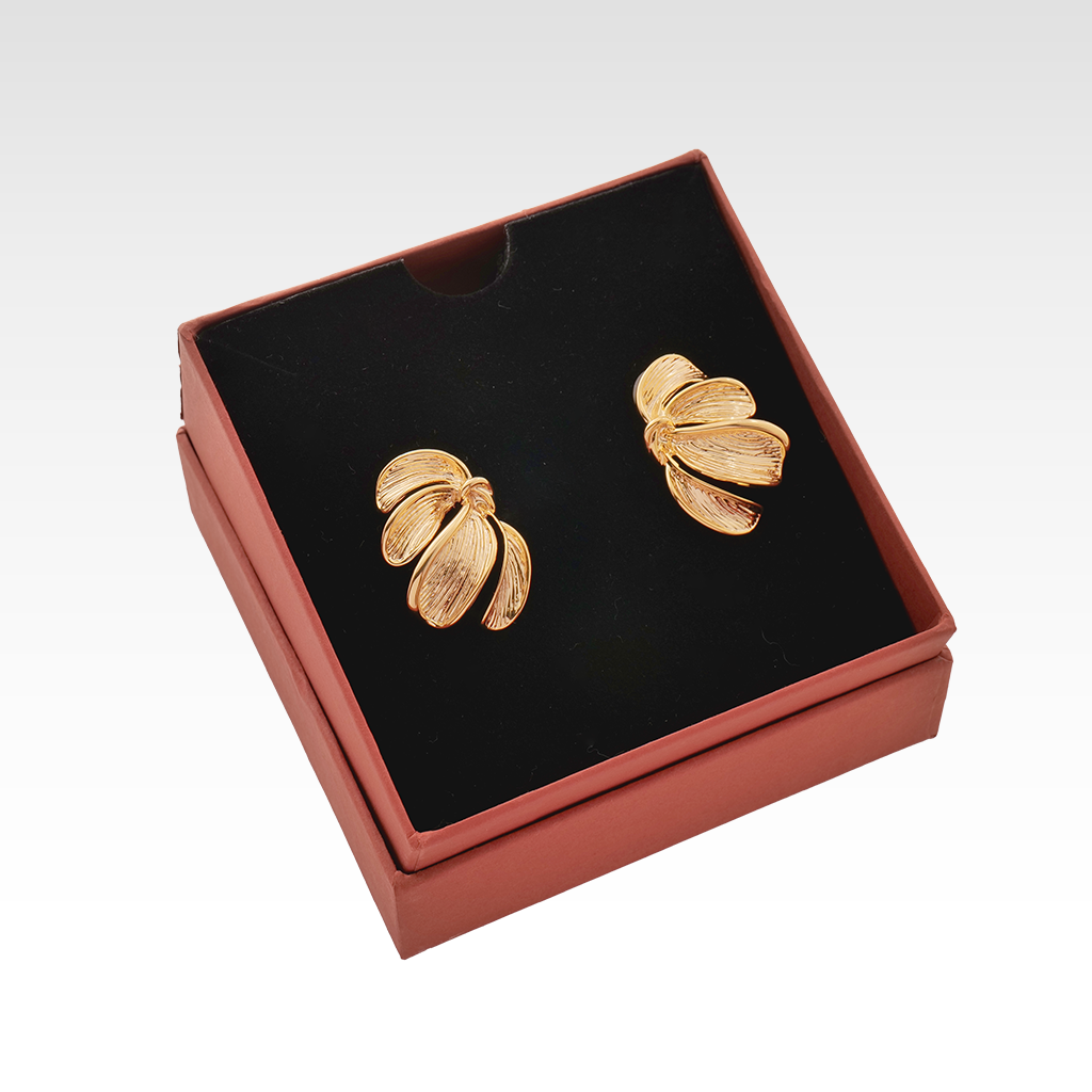 Golden Leaf Earrings