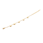 Royal Pear-Drop Crystal Tennis Bracelet