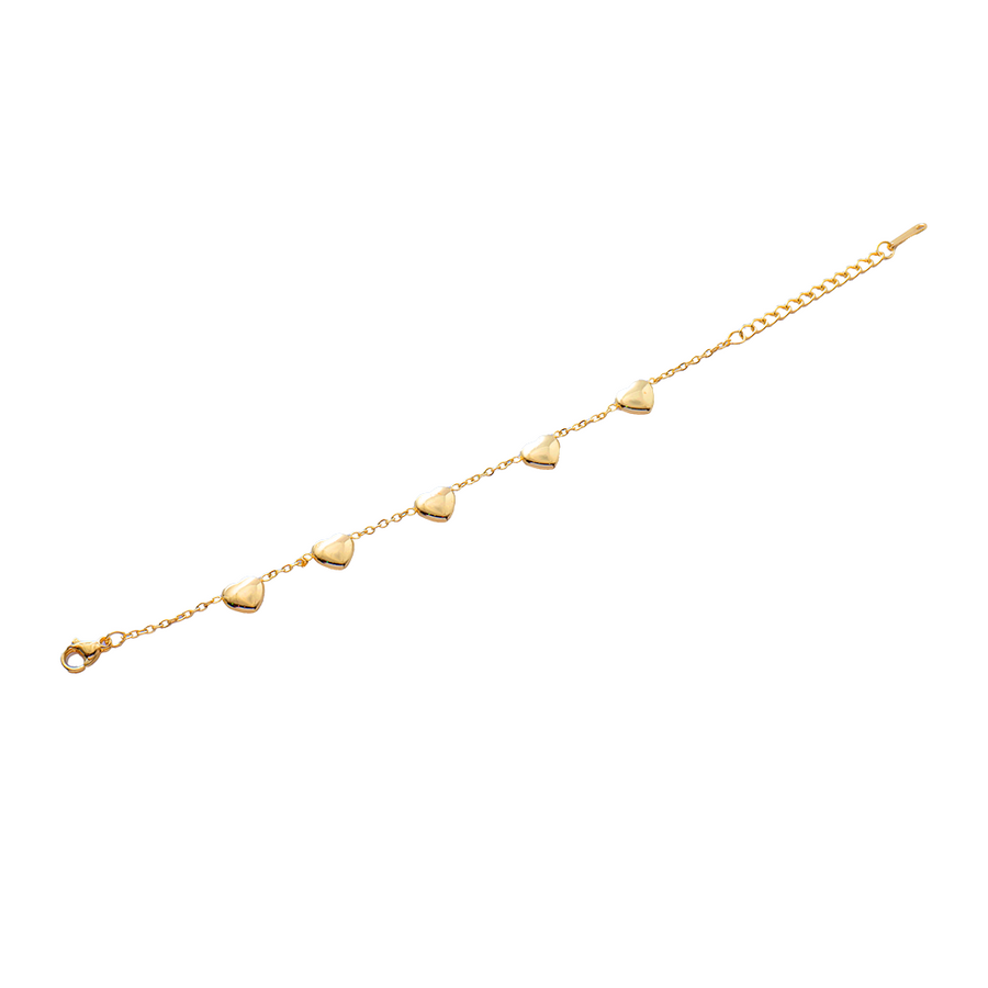 The Royal Pear-Drop Crystal Tennis Bracelet