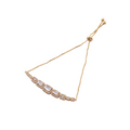 The Baguette Sparkle Slider Bracelet