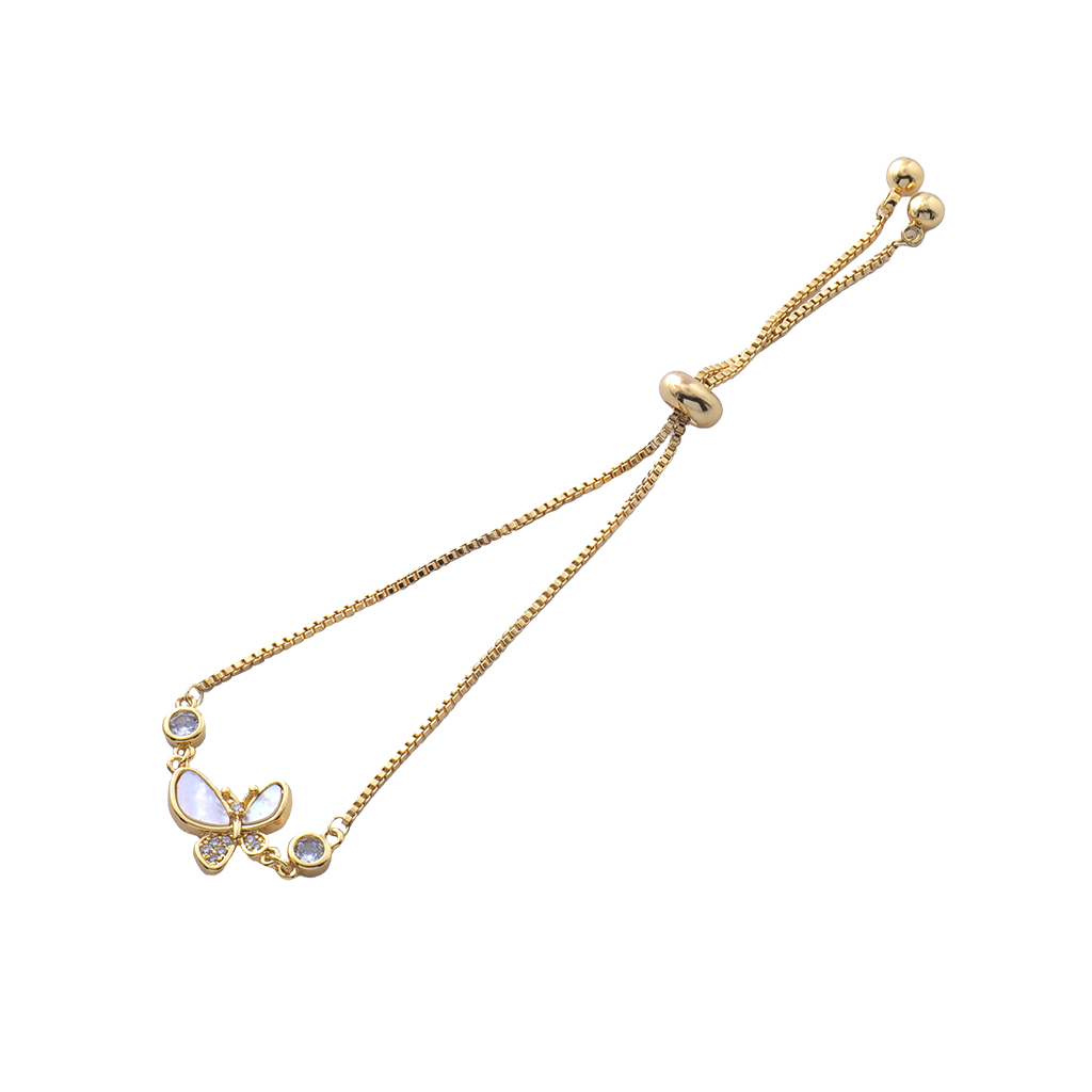 The Royal Emerald-Cut Sparkle Slider Bracelet