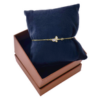Royal Emerald-Cut Sparkle Slider Bracelet
