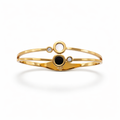 The Dual Eclipse Diamond and Onyx Orbital Bangle