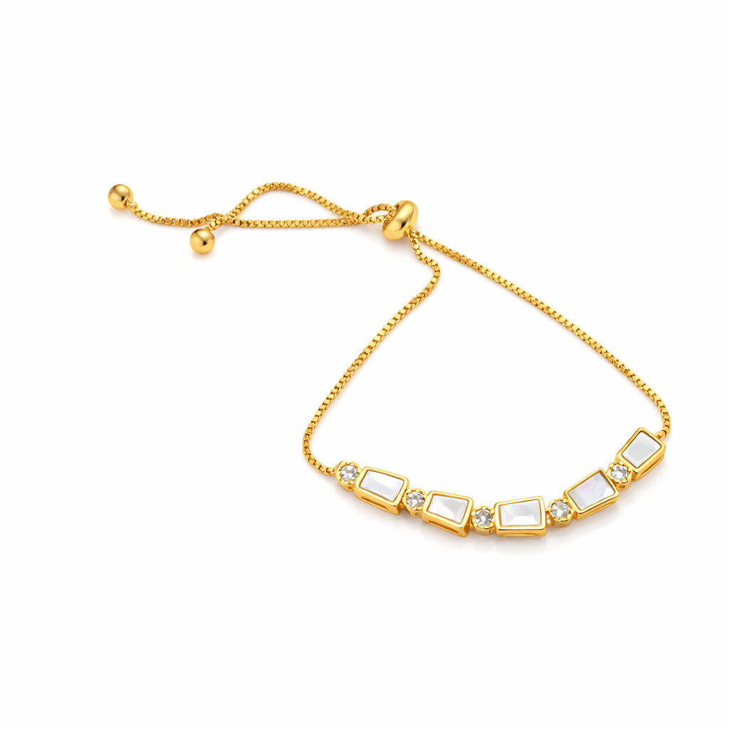 The Celestial Moondust Slider Bracelet