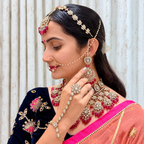 Rajshree Kundan-Inspired Bridal Jewellery Set