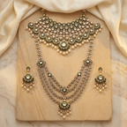 Mrinalini Kundan-Inspired Bridal Jewellery Set